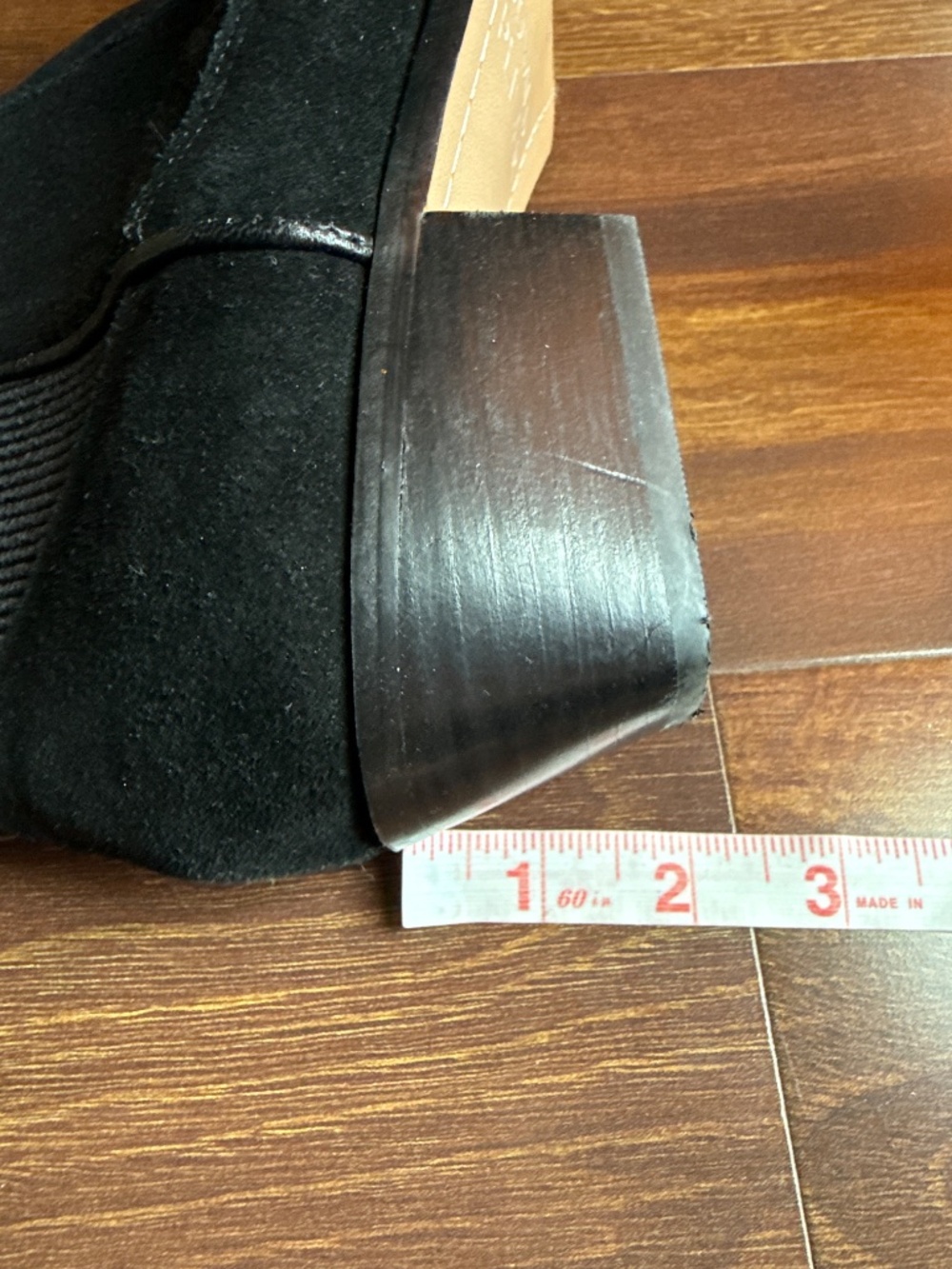 DONALD J PLINER Gazzi Suede Black Boots Size 9-5M - Picture 9 of 10